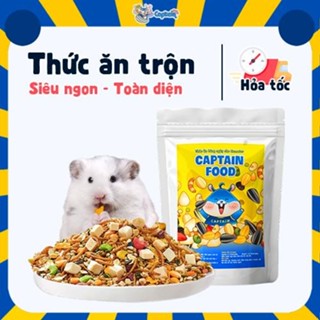 Thức Ăn Trộn Cho Chuột Hamster – Mix Hạt Đủ Dinh Dưỡng, Giàu Chất Xơ, Vỗ Béo