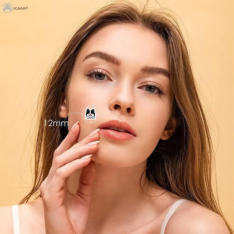 [JCAAAP] 100 miếng dán chăm sóc da mặt cho chó Chăm sóc da Mụn trứng cá Điều trị vô hình [ISO]
