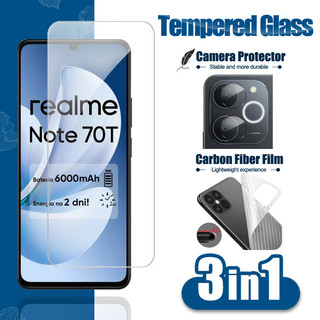 Dành Cho Realme Note 70T 70 60 60x 50 Phim Bảo Vệ Màn Hình Cho Realme 15T 14 14T 13 Neo 7 SE Turbo 7x Kính Cường Lực Trong Suốt & Phim Mặt Sau & Phim Ống Kính