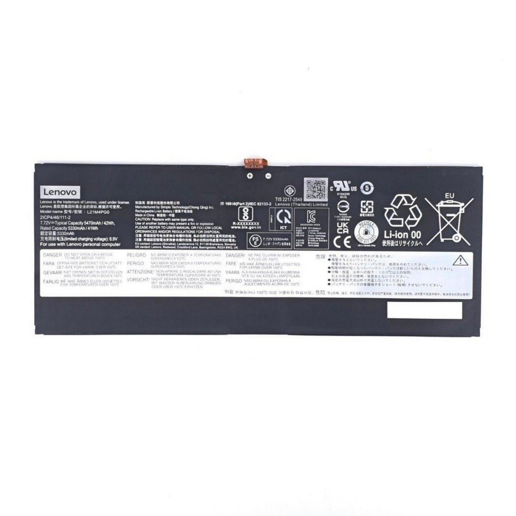 Pin Laptop Lenovo IdeaPad Duet 5 ChromeBook 13Q7C6 L21M4PG0 L21C4PG0 L21D4PG0 L21L4PG0 -ZIN(4cell)