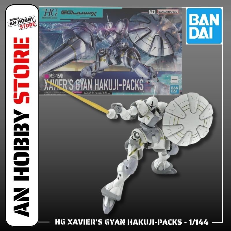 [HÀNG SẴN] BANDAI MÔ HÌNH LẮP RÁP HG 1/144 XAVIER'S GYAN HAKUJI-PACKS
