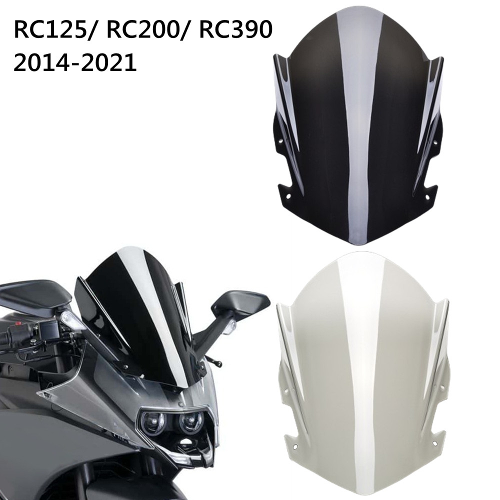 Kính Chắn Gió Cho KTM RC 390 200 125 RC125 RC200 RC390 2014-2021 2020 2019 2018 Kính Chắn Gió Xe Máy