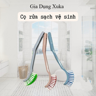  Bàn chải cọ nhà vệ sinh Việt Nhật. Chổi cọ toilet bồn cầu đa năng Gia Dụng Xuka 
