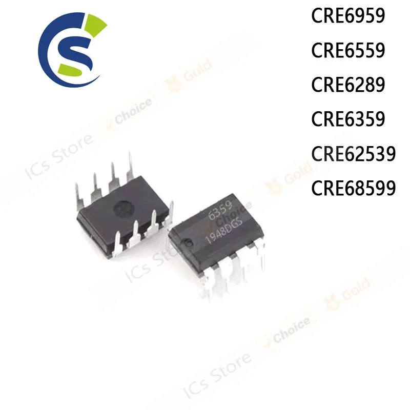 5 CHIẾC CRE6959 CRE6559 CRE6289 CRE6359 CRE62539 CRE68599 DIP chip ic