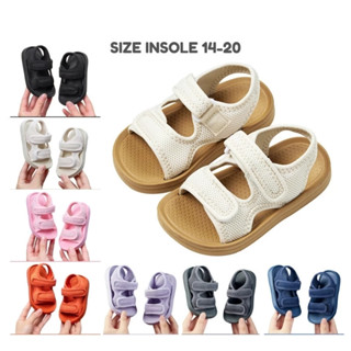 Cheerful Mario giày sandal quai hậu vải không gây hại cho trẻ sơ sinh, sự lựa chọn đầu tiên của trẻ em cho dép sandal đi bộ