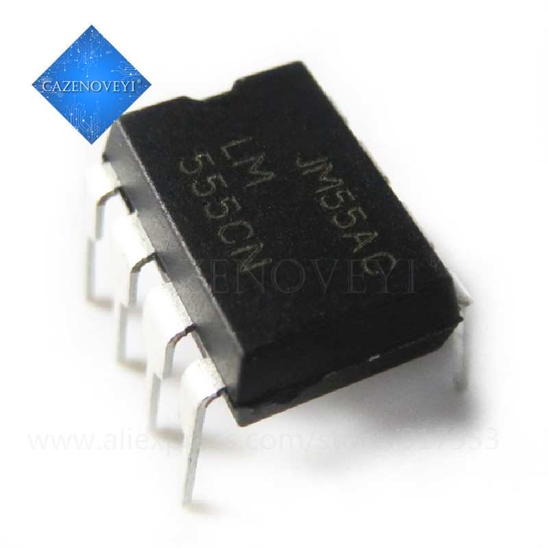Chip 10 mảnh LM555CN LM555 DIP-8