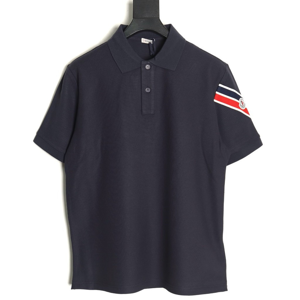 Moncler/ Moncler Tay ngắn mùa hè T ✸ 大 ❈ ❈ ❈ ❈ ❈ ❈ ❈ ❈ ❈ ❈ ❈ ❈ ❈ ❈ ❈ ❈ ❈ ❈ ❈ Cotton dày tùy chỉnh ch