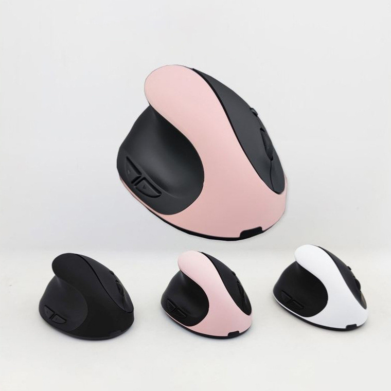 Ergonomic Grip 6.14 Ergonomic Tay trái chuột im lặng Loại chuột dọc