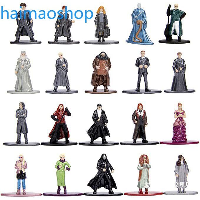 Harry Potter Hàng Hóa Hình 4cm Mini Búp Bê Đồ Trang Trí Đúc Kim Loại Bộ Sưu Tập Búp Bê Mô Hình Đồ Ch