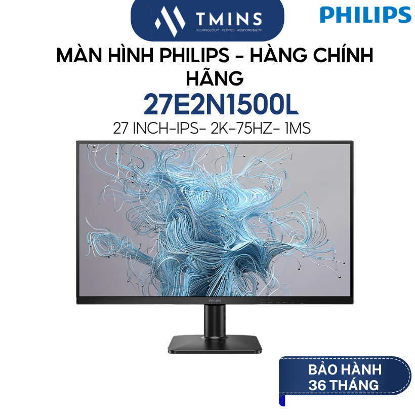 Màn hình Philips 27E2N1500L (27Inch, 2K, IPS, 75Hz) - Hàng chính hãng