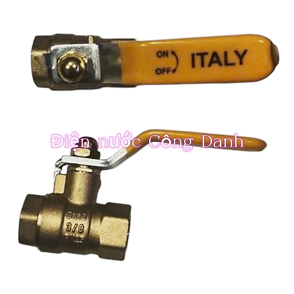 VAN BI TAY GẠT ITALY THAU 3/8(17MM)- ĐIỆN NƯỚC CÔNG DANH