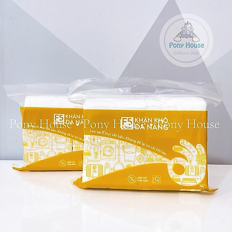 Giấy Khô/ Khăn Vải Khô Đa Năng F5 Mamamy - Gói 500G An Toàn Cho Bé Yêu