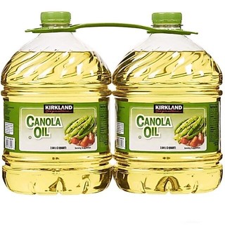 Dầu ăn thực vật của mỹ kirkland signature canola oil 2.84l hsd 2027