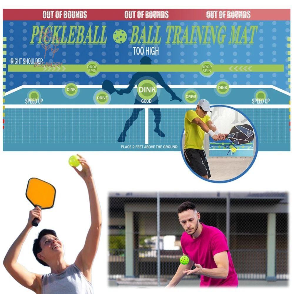 SHOUKEY Pickleball Dink Wall Pad, Training Master Tập thể dục Pickleball Practice Pads, Di động 180x