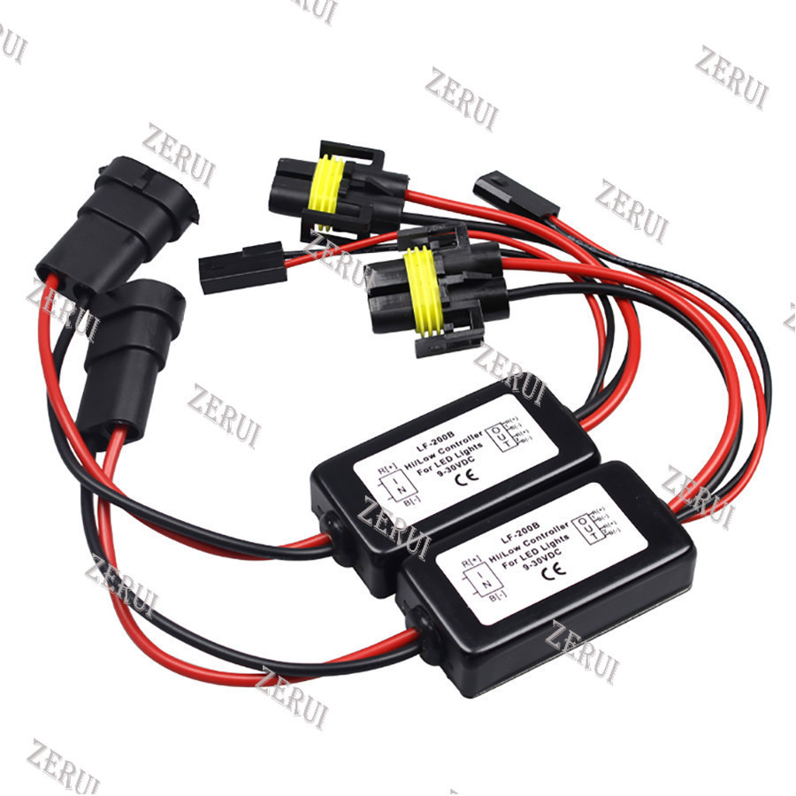 ZR Dành Cho Cáp Kết Nối Đèn Sương Mù H8 H11 9-30V Mới Nhất Cho 1 Cặp Bi-led