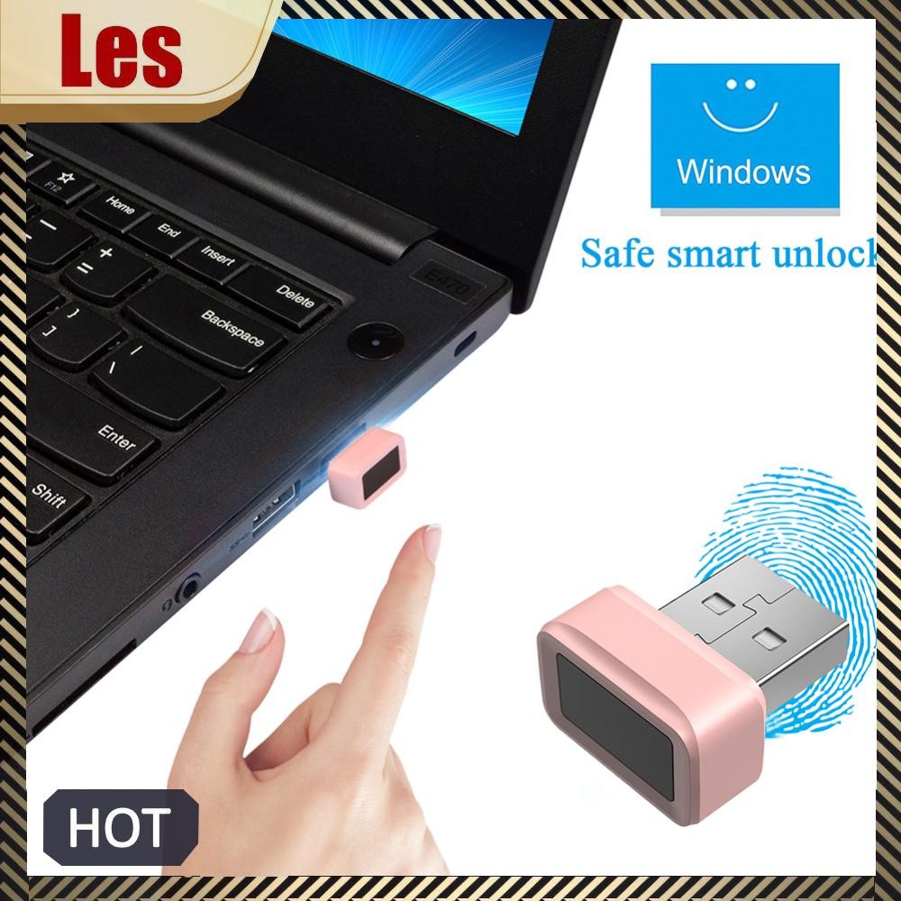 Đầu đọc chìa khóa vân tay USB Biometric Mini Security Key Dongle Chống giả Windows Hello FIDO U2F Sp