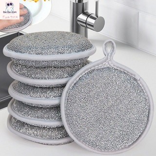  COMBO 10 Miếng Bọt Biển Rửa Chén Bát 3 Lớp Giẻ Rửa Bát Đĩa Đũa Cọ Xoong Nồi Đa Năng Tạo Bọt 