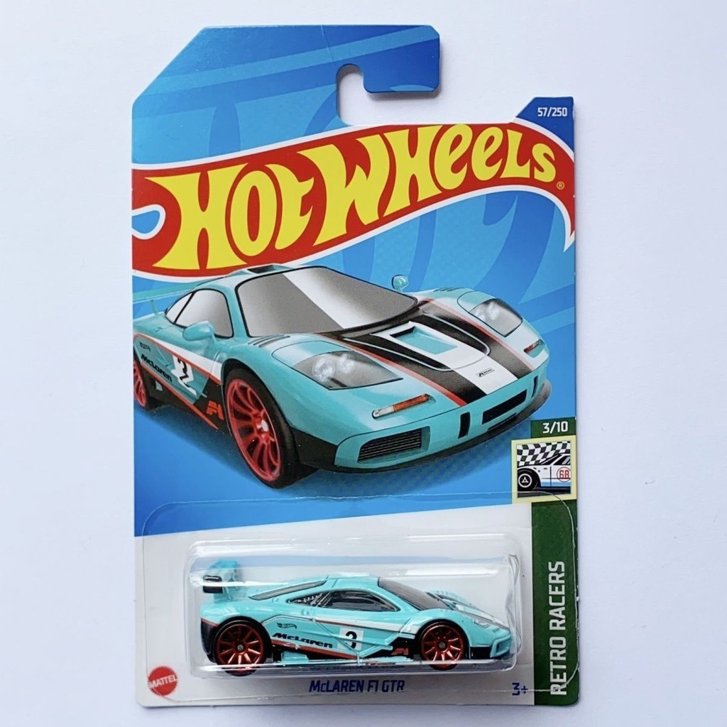 Hotwheels Hotwheels McLaren F1 GTR McLaren Xe thể thao Xanh Đen