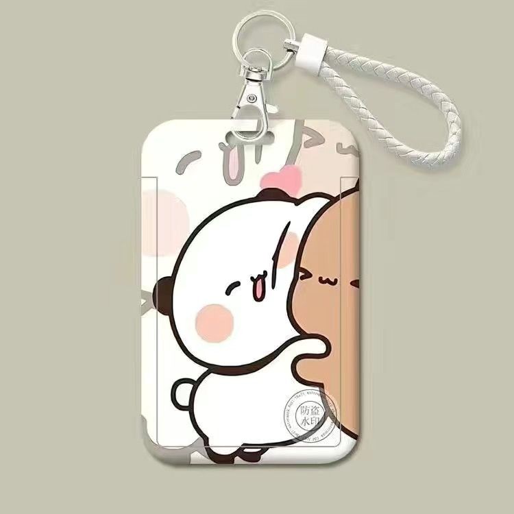 Bubu Dudu Thẻ Trượt Thẻ Bảo Vệ ID Thẻ Yier Bubu Lưu Trữ Thẻ Truy Cập Ngăn Ngừa Trầy Xước