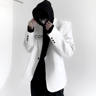 Áo khoác nam phong cách Hàn Quốc, cổ điển, với thiết kế ngực đơn - Perfect cho tuổi teen