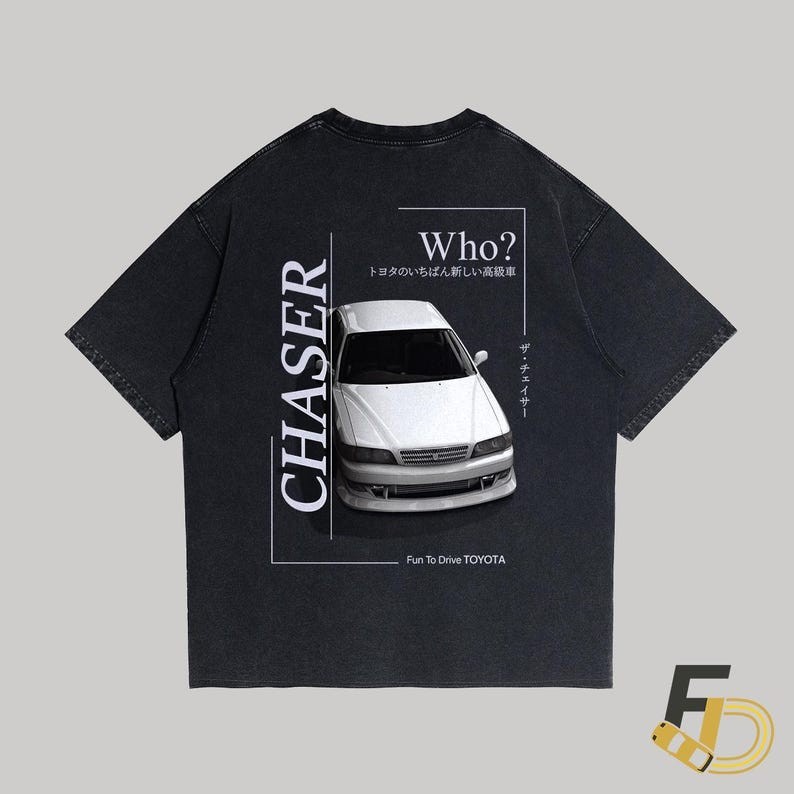 [Readystock] Áo thun nam JDM Retro Áo sơ mi ô tô Quần áo ô tô Toyota JZX100