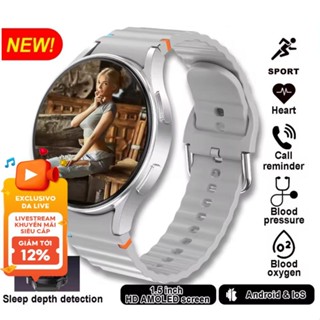 Đồng Hồ Thông Minh Nam Nữ HD AMOLED Gọi Giọng Nói NFC GPS Theo Dõi Đồng Hồ Thể Thao Mặt Số Tùy Chỉnh 2025 Đồng Hồ MỚI Cho Android IOS