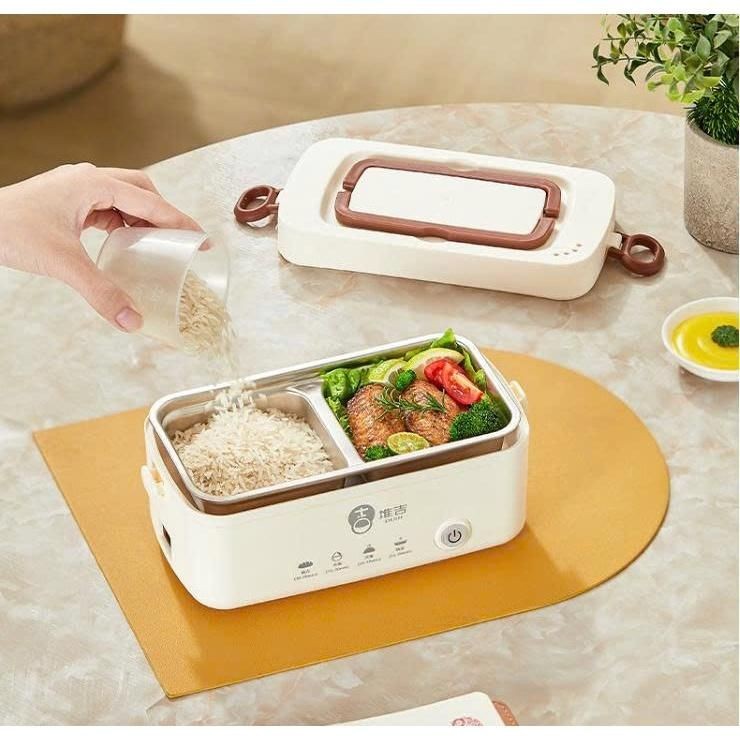 Hộp cơm Lunch Box cắm điện 2 tầng làm nóng nhanh  HC2TDIEN42