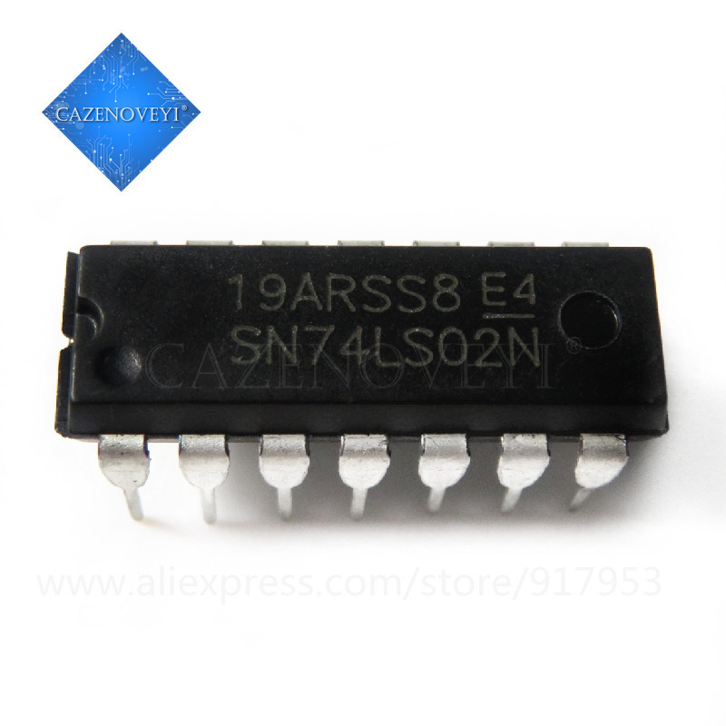 10 Mảnh HD74LS02P HD74LS02 SN74LS02N 74LS02 DIP-14 chip gốc mới