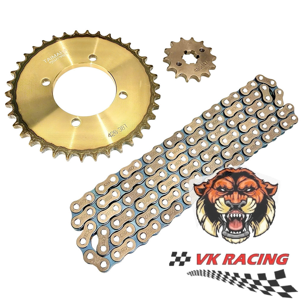 Bộ nhông sên đĩa NSD xích sên TAIMAHA thái lan exciter 135 5 số - ex135 2011-2014 - ex135 GP (428H 1