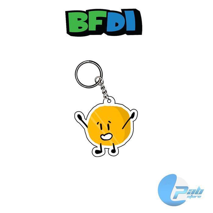 Gantungan kunci karakter bfdi keychain bfdi akrilik ganci bfdi akrilik kualitas premium bfdi - B1