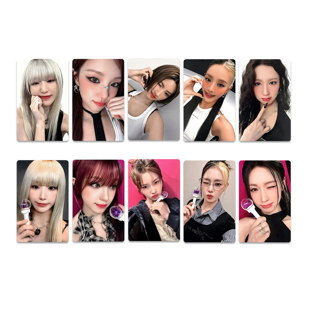 1-6 Chiếc I-DLE MONO MCD Lomo Cards SYNCOPATION Động Lực YUQI PPMQ CHÚNG TÔI LÀ Light Stick CITY of 