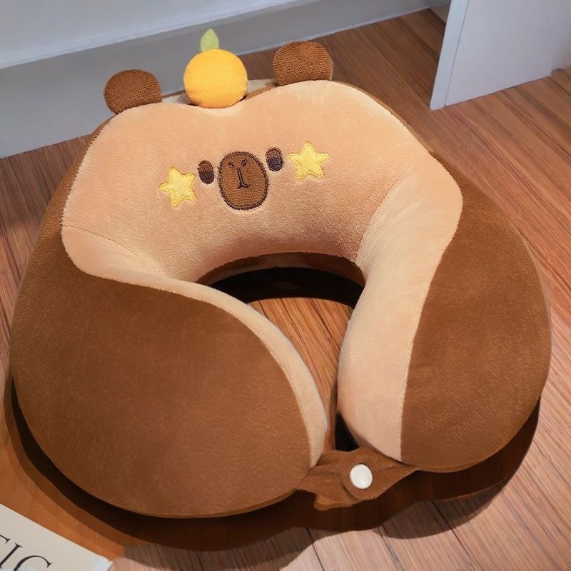 Ống hút Hakimi hoạt hình dễ thương bướu U-pillow Sáng tạo Hakimi hoạt hình dễ thương bướu gối hình c