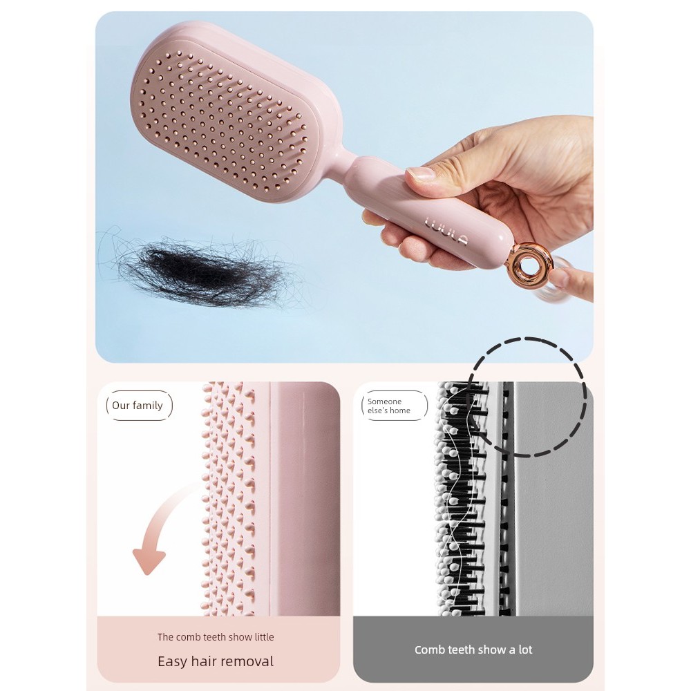 lược gỡ dối mini lược gỡ dối Lược Ma Thuật Meridian Nữ Chuyên Dụng Kéo Dài Tóc