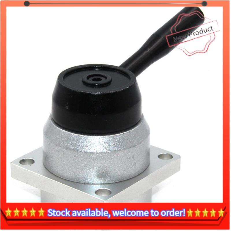 [/ Sẵn sàng] Van đòn bẩy tay khí nén đường kính 3 vị trí 4 chiều G1 / 4 Inch K34R6-8D Van điều khiển