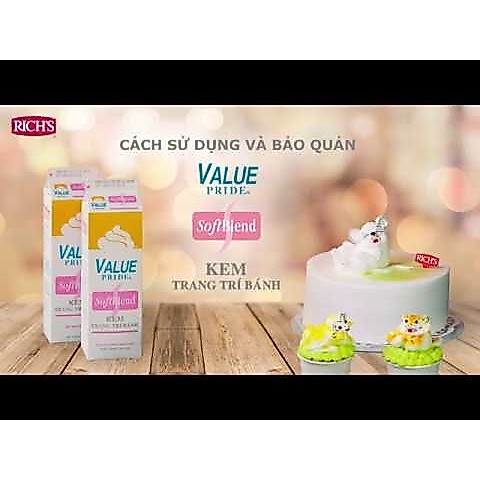 Kem topping Value