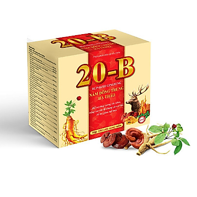 20-B Linhzhi ginseng đông trùng hạ thảo hỗ trợ ăn ngon miệng ,bồi bổ cơ thể, nâng cao thể trạng 20B
