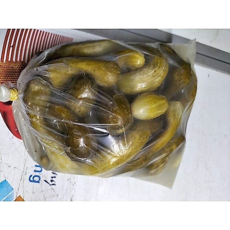 dưa leo muối chua 1kg (trái đèo) ( tăng thêm nước muối dưa)