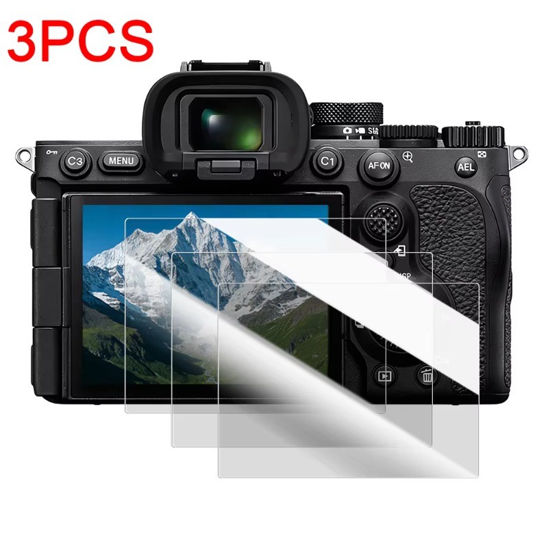 3 Chiếc Cho Sony HX400 FX30B FX30 FX3 9H HD Kính Cường Lực Phim camera LCD Cho Sony HX350 HX300 HX20