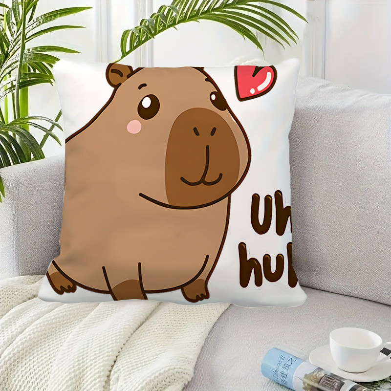 Emojis Sáng Tạo Kapibala Dolphin Gối ins Sofa Đệm Đơn Giản Và Dễ Thương Carto