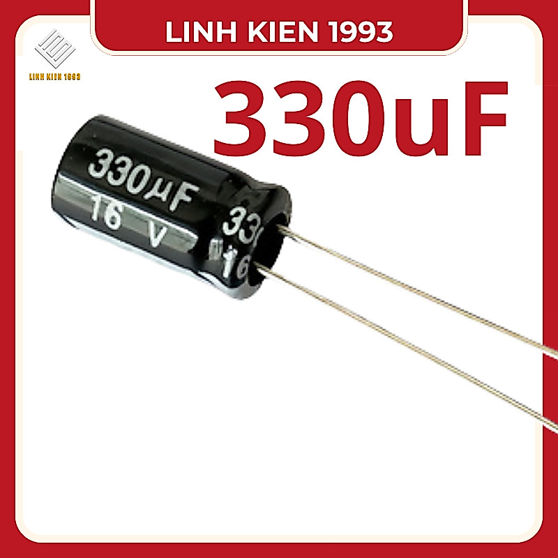 4 con tụ 330uF 16V tụ hóa 330uf16v
