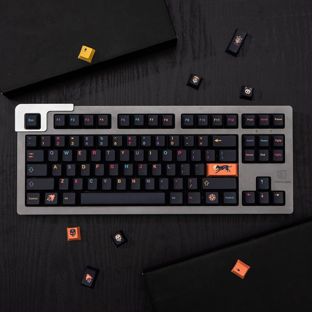 [HỎA TỐC HN - HCM] Bộ nút bàn phím cơ | Keycap Mintcaps Cherry PBT Dyesub Mictlan - Base