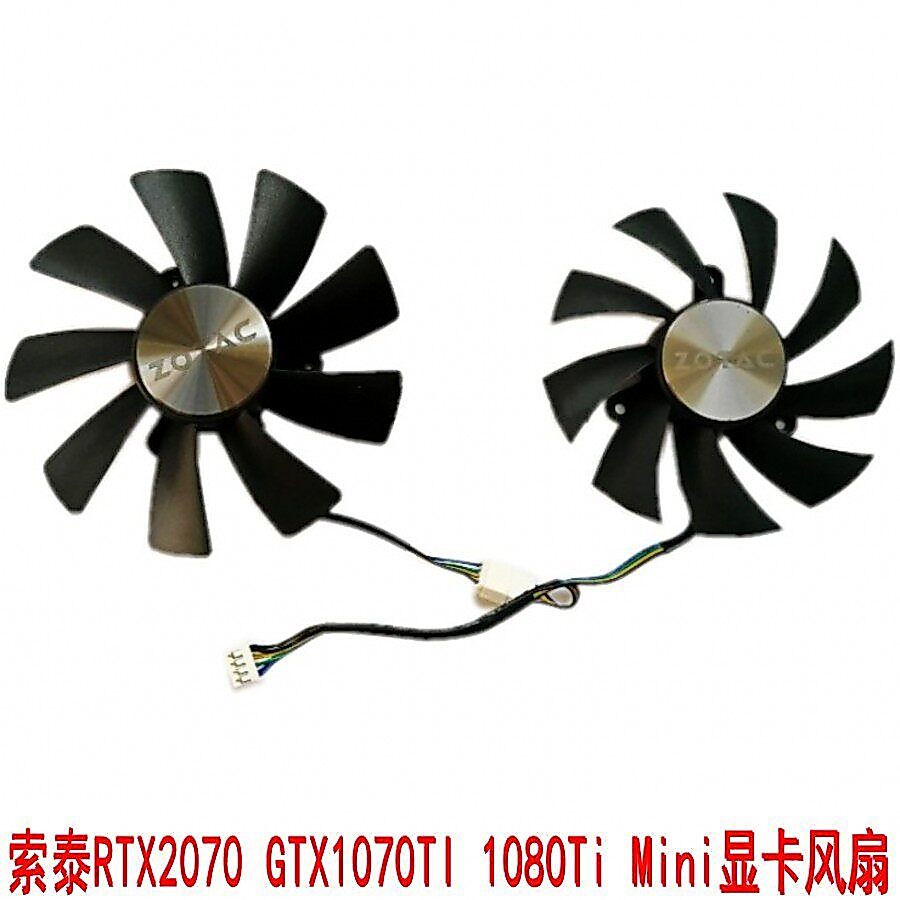 Thương Hiệu Mới Sotai RTX2070 GTX1070TI 1080Ti Mini Card Đồ Họa Quạt Đôi Bóng Tuổi Thọ Cao