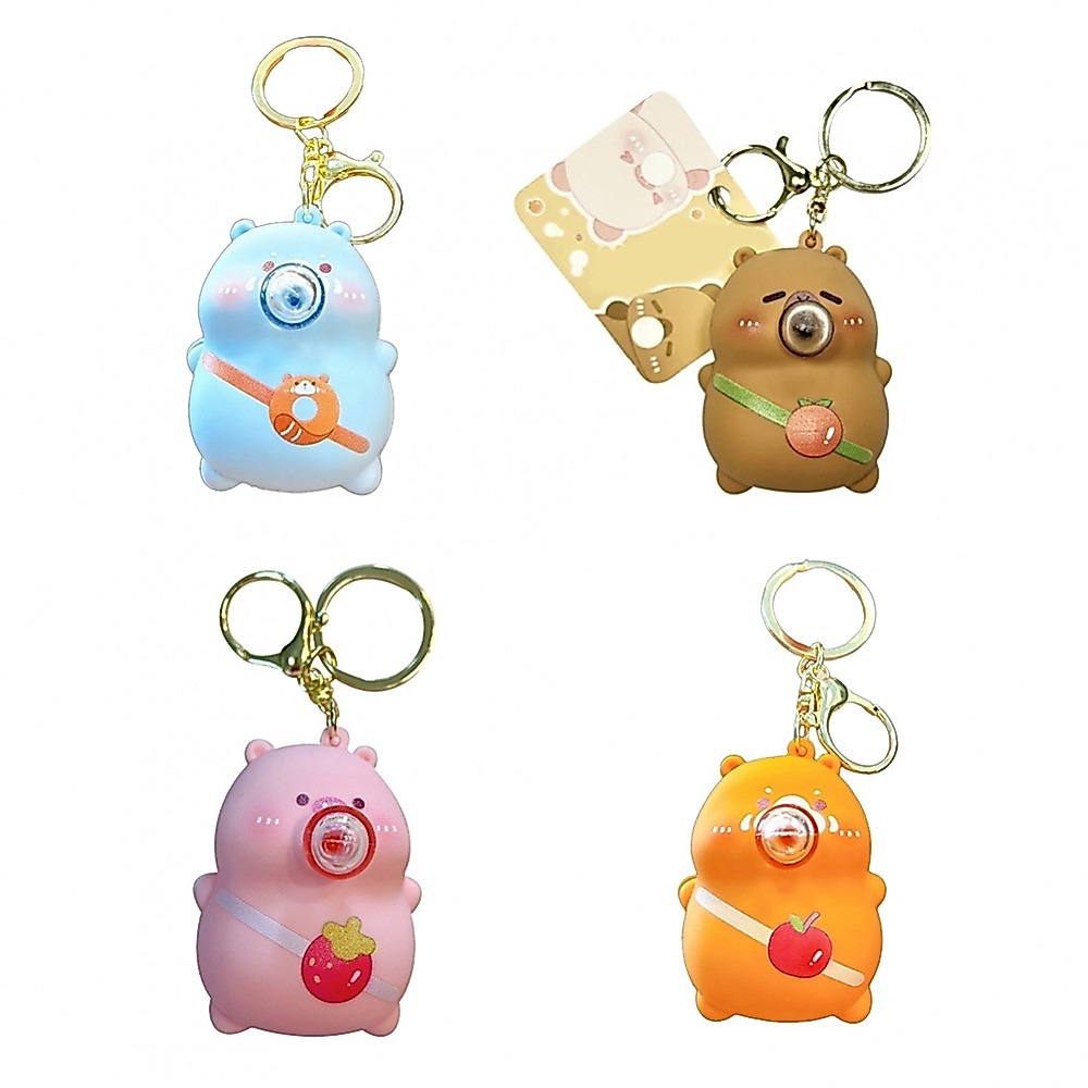 [DOLLDOLL-VN]Cartoon Keychain Fun Design Keychain Music Element Keychain For Car Keys