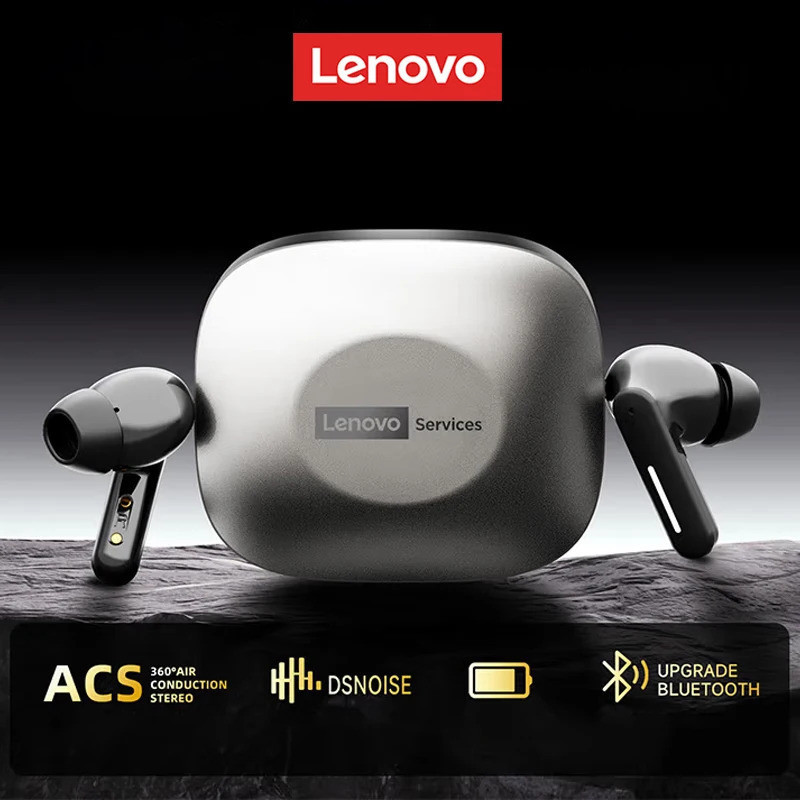 Mới Lenovo LE209 Tai nghe không dây ANC Giảm Tiếng Ồn HiFi Music Tai Nghe Bluetooth 30H Pin Tuổi Thọ