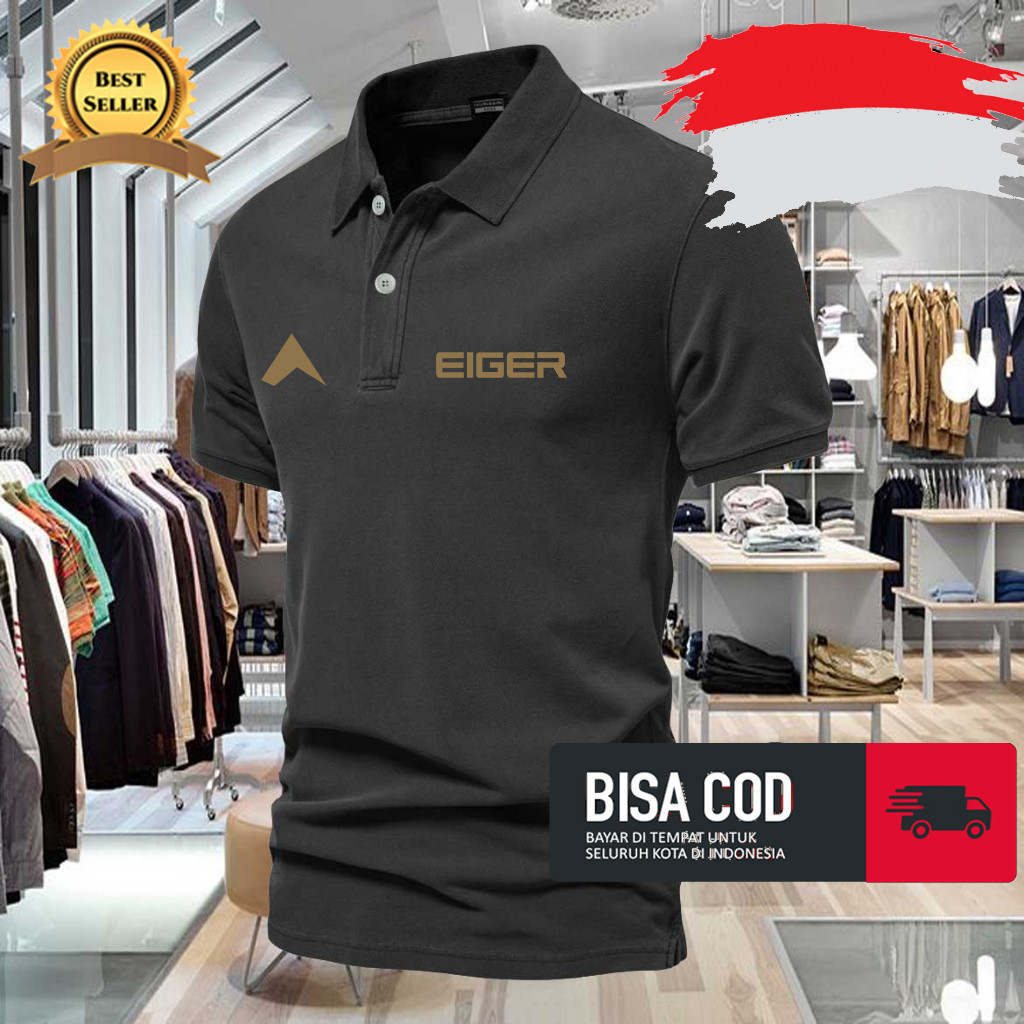 Cổ Polo 316 Từ Kirka Vàng Nam Cổ Áo Thun Phiên Bản Phát Hành Áo Sơ Mi Polo Nam Cổ Áo Sơ Mi Nam Trưởn