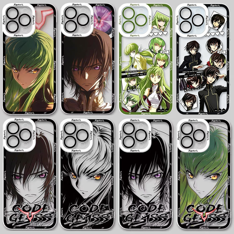 Ốp Điện Thoại Anime Code Geass Lelouch Cho OPPO A60 A54 A3S A5S A5 5G A12 A12S A17 A16K A38 A18 A37 