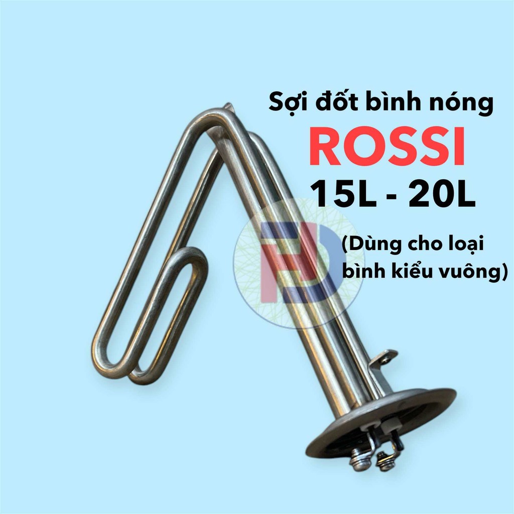 Sợi đốt bình nóng lạnh Rossi 15 lít 20 lít bình vuông hãng mới 100%