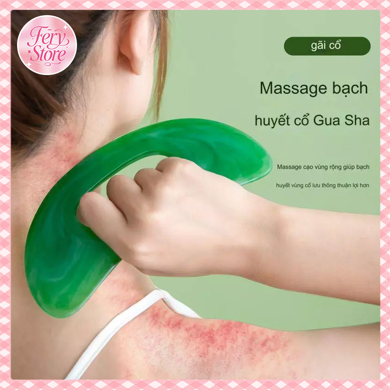 Guasha Ban Cho Mặt Cổ Lưng Cơ Thể Châm Cứu Áp Lực Massage Guasha Ban Mặt Giảm Béo Massage Dụng Cụ Tự