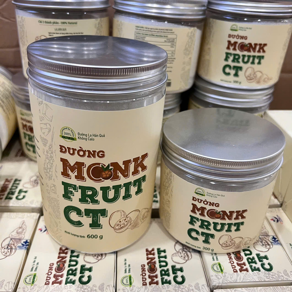 (Date Mới) Đường La Hán Quả Organic Hữu Cơ Monkfruit Ct Pharma Đường Ăn Kiêng