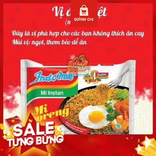   CHÍNH HÃNG  Mì Trộn Indomie Date Luôn Mới Các Vị 80-90Gam 